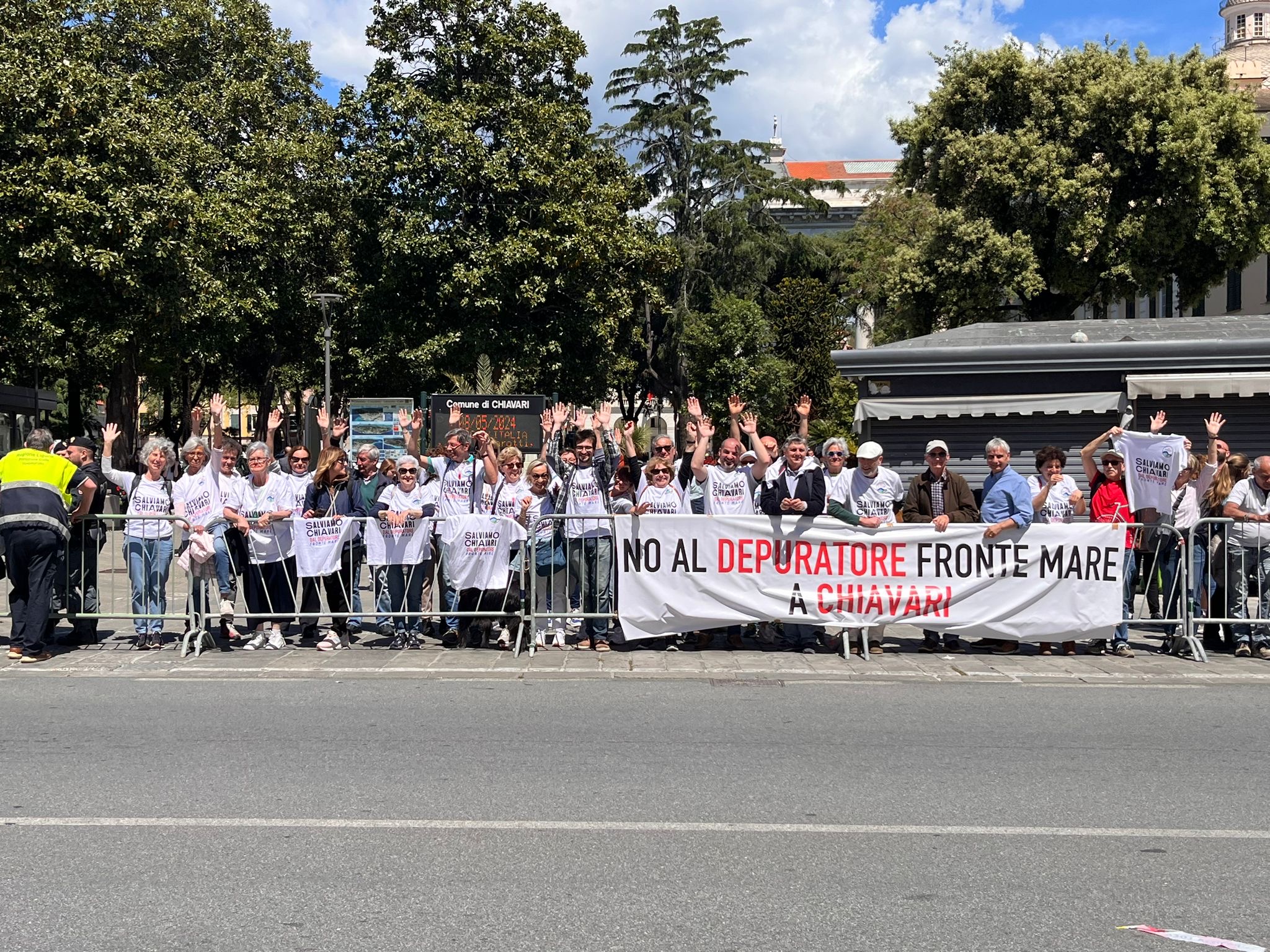 No al depuratore in Colmata