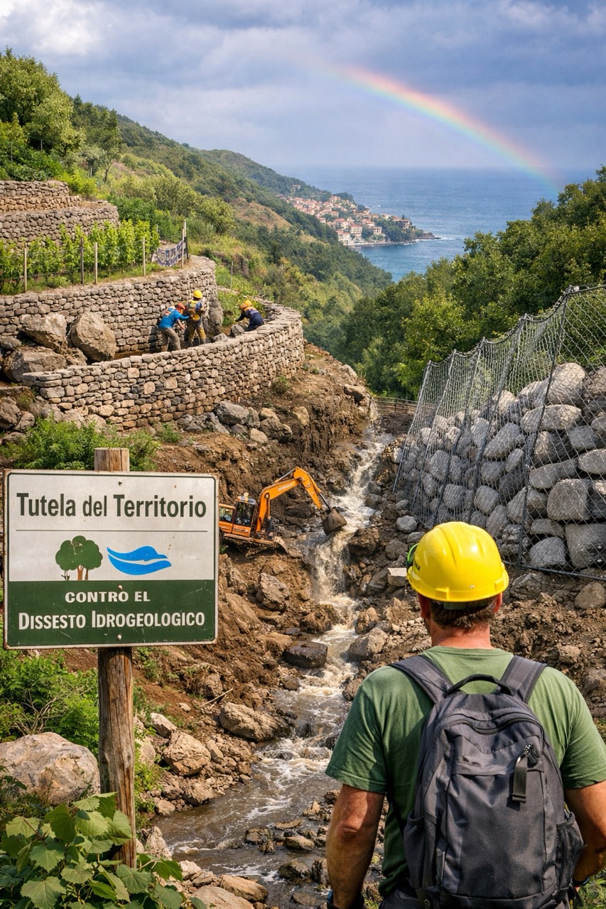 Parco di Portofino Dissesto idrogeologico